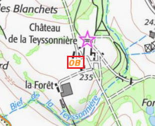 section  de parcelle cadastrale